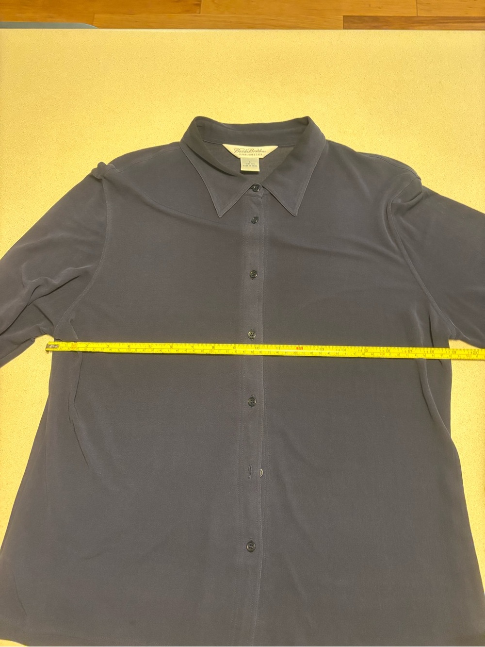Dark Navy 100% Silk